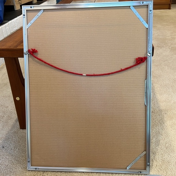 Vintage MidCentury Embroidery Silk Forbidden Stitches Birds on Tree Wall Hanging - Picture 13 of 13